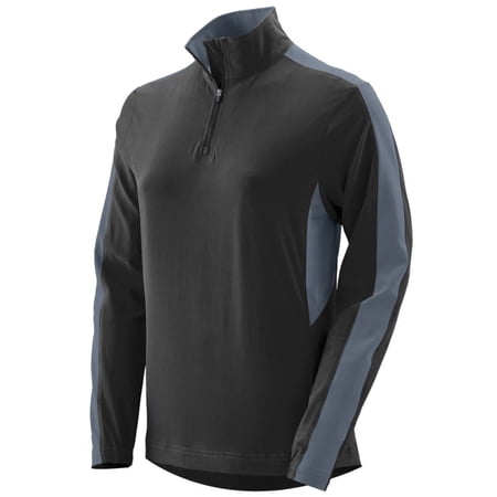Augusta S Ladies Quantum Pullover Black/Graphite 3790