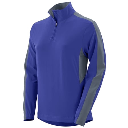 Augusta S Ladies Quantum Pullover Purple/Graphite 3790