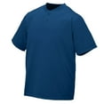 thumbnail image 1 of Augusta S Wicking Two-Button Jersey Navy 426, 1 of 3