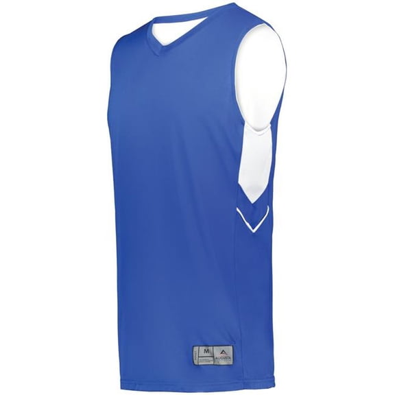 Augusta S Youth Alley-Oop Reversible Jersey Royal/White 1167