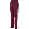 thumbnail image 1 of Augusta S Youth Medalist Pant 2.0 Maroon/White 7761, 1 of 3
