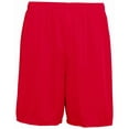 thumbnail image 1 of Augusta Sportswear Youth Octane Shorts - Red, S, 1 of 2