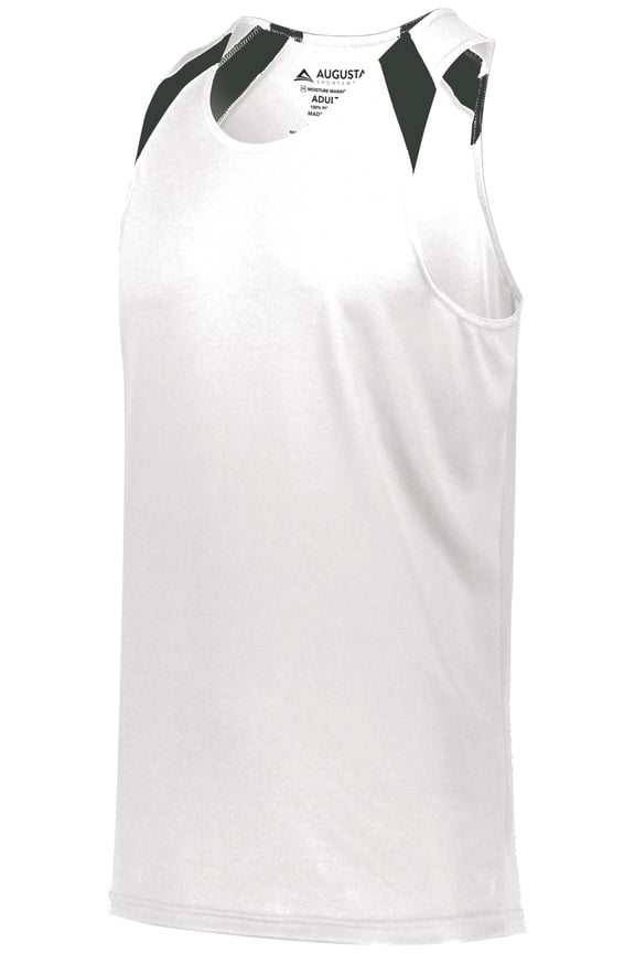 S Youth Overspeed Track Jersey White/Black 344