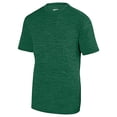 thumbnail image 1 of Augusta Shadow Tonal Heather Training Tee 2900 Dark Green S, 1 of 3