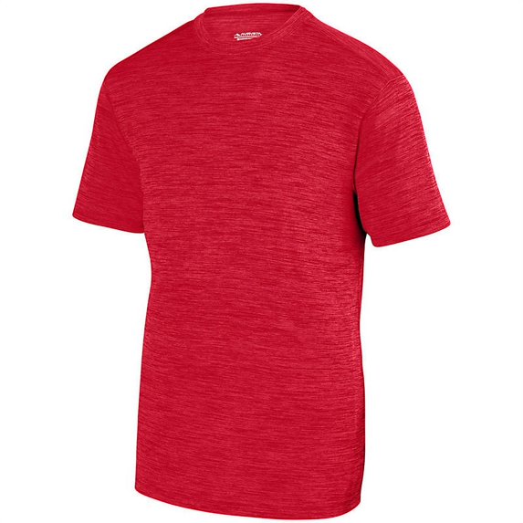 Augusta Shadow Tonal Heather Training Tee 2900 Red M
