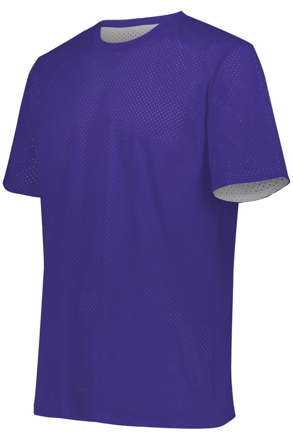 Short Sleeve Mesh Reversible Jersey 1602 Royal/White S