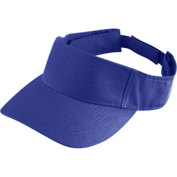 Augusta Sport Twill Visor 6225 Teal Os