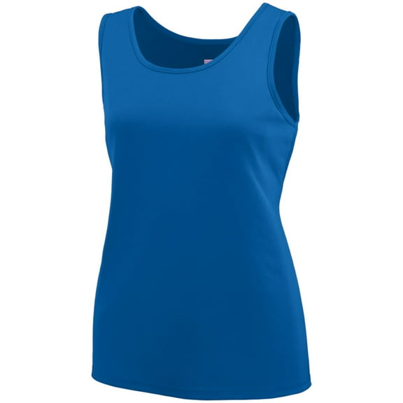 Augusta Sports Ladies Training Tank, Royal, X Large