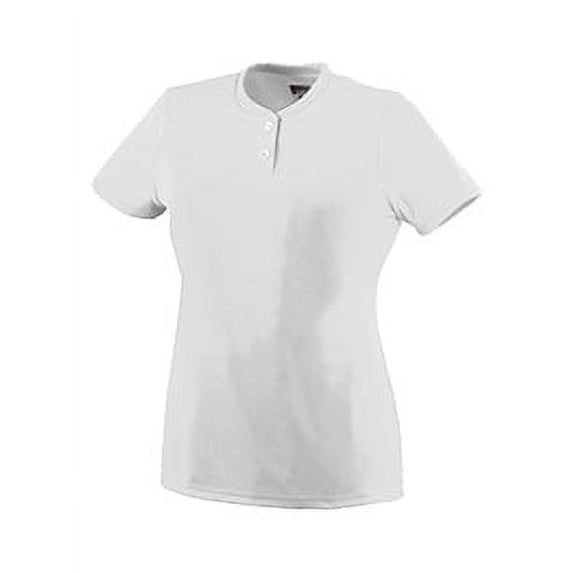 Augusta Sportswear 1212 Women's Wicking Two Button Jersey