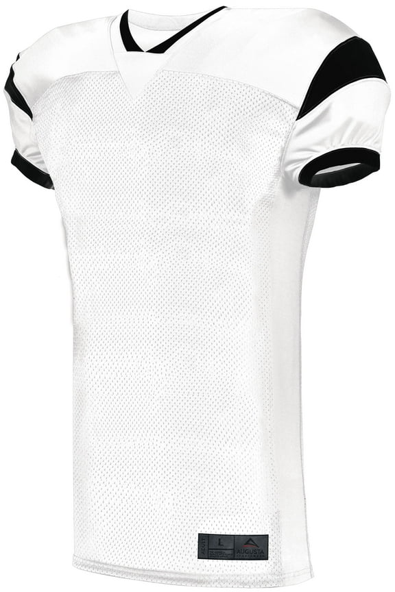 2XL Slant Football Jersey White/Black 9582