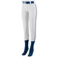 thumbnail image 1 of Augusta Sportswear 2XL Womens LOW RISE COLLEGIATE PANT White/Navy/White 1248, 1 of 2