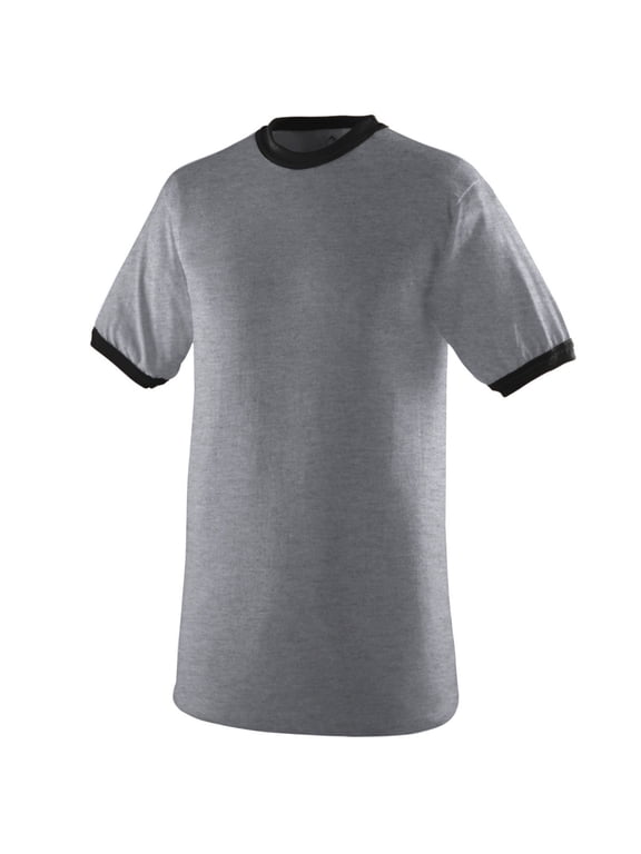50/50 Ringer T-Shirt Size up to 3XL