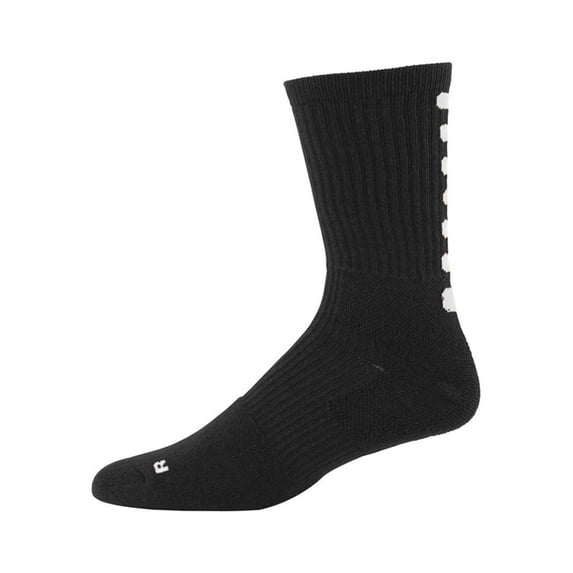 Augusta Sportswear 6091 Intermediate Colorblock Crew Sock (9-11)