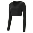 thumbnail image 1 of Augusta Sportswear 9012 Women's V-Neck Liner - Black 9012A L, 1 of 1