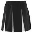 thumbnail image 1 of Augusta Sportswear 9115 Casual Adult Skort Skort Female Black/White S, 1 of 3