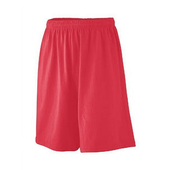 Augusta Sportswear 916 Athletic Wear Shorts Boys Longer Length Jersey Short
