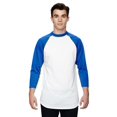 thumbnail image 1 of Augusta Sportswear Adult 3/4-Sleeve Baseball Jersey - AG4420, 1 of 3