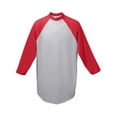 thumbnail image 1 of Augusta Sportswear Adult 3/4-Sleeve Baseball Jersey - AG4420, 1 of 1