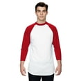 thumbnail image 1 of Augusta Sportswear Adult 3/4-Sleeve Baseball Jersey - AG4420, 1 of 1