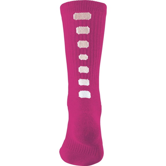Augusta Sportswear Adult Colorblocked Crew Socks