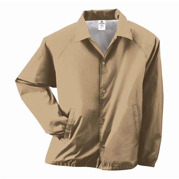 Augusta Sportswear Adult Male Men Nylon Coach's Jacket/Lined