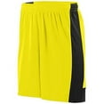 thumbnail image 1 of Augusta Sportswear Adult Polyester Lightning Shorts with Contrast Inserts, 1 of 2
