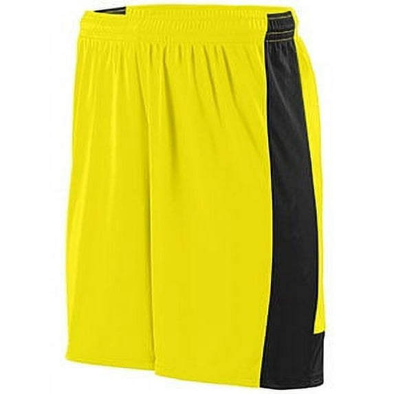 Augusta Sportswear Adult Polyester Lightning Shorts with Contrast Inserts