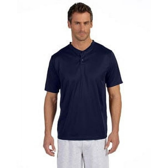 Augusta Sportswear Adult Wicking Two-Button Jersey