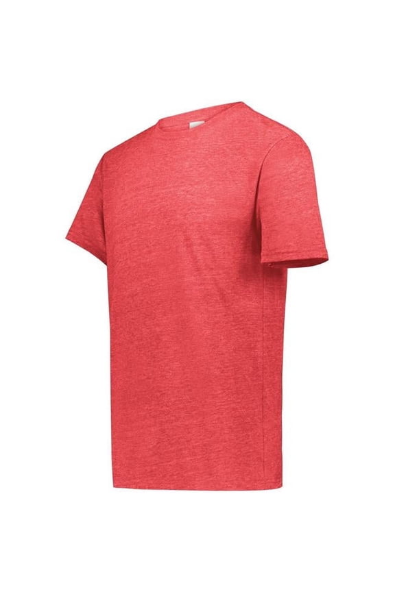 6959.V96.2XL All-Day Core Basic Tri-Blend T-Shirt, Red Heather - 2XL