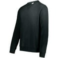 thumbnail image 1 of Augusta Sportswear 6957.146.3XL All-Day Core Basics Fleece Crew T-Shirt, Onyx Heather - 3XL, 1 of 1