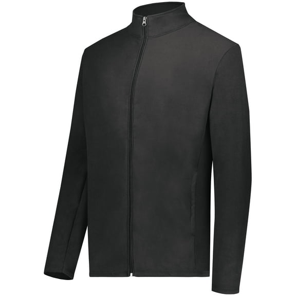 Augusta Sportswear B20734096 Eco Revive Micro-Lite Fleece Full-Zip Jacket, Graphite - Extra Large