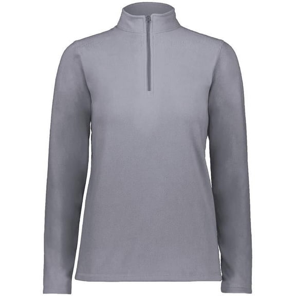 Augusta Sportswear B21834538 Women Eco Revive Micro-Lite Fleece Quarter-Zip Pullover, Maroon - 3XL