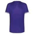 thumbnail image 1 of Augusta Sportswear B26134666 Youth Cutter Henley Jersey, Orange & Black - Extra Large, 1 of 1