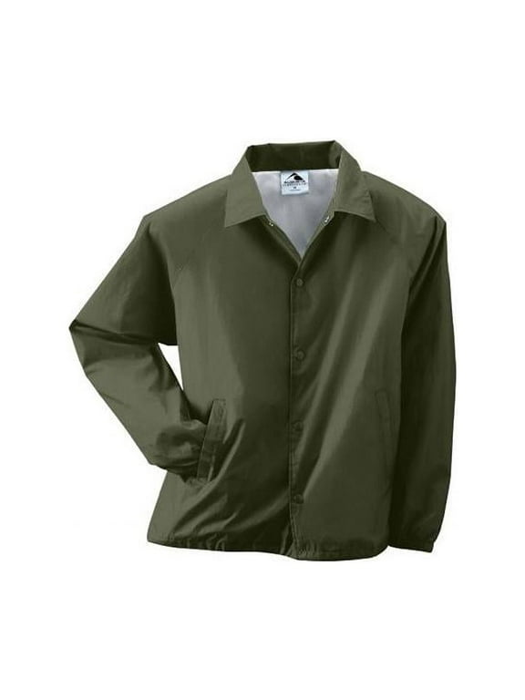 B63134624 Coachs Jacket, Olive Drab Green - Medium
