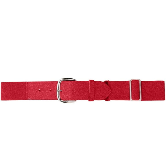 Augusta Sportswear Boy's Elastic Baseball Belt, Red, One Size