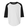 thumbnail image 1 of Augusta Sportswear Boy's Toddler Three-Quarter Sleeve Baseball Jersey - 422, 1 of 3