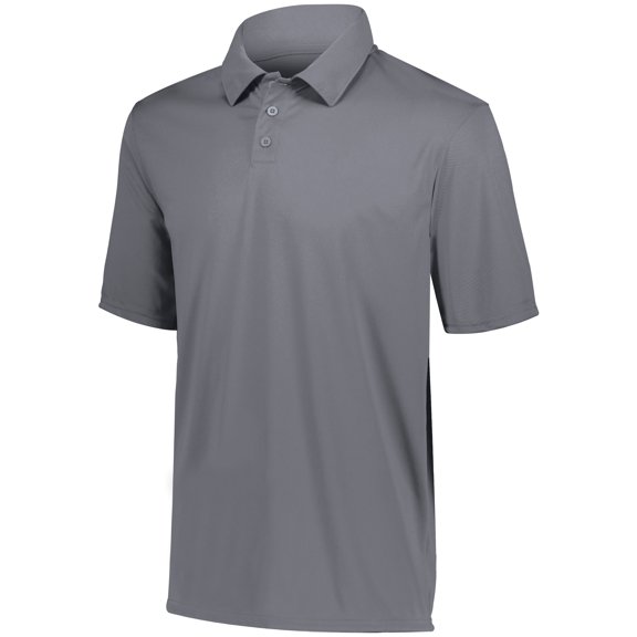 Augusta Sportswear Boys' Short Sleeve Polo Shirt, Graphite, Small