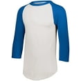 thumbnail image 1 of Augusta Sportswear Boys Three-Quarter Sleeve Baseball Jersey, 1 of 3