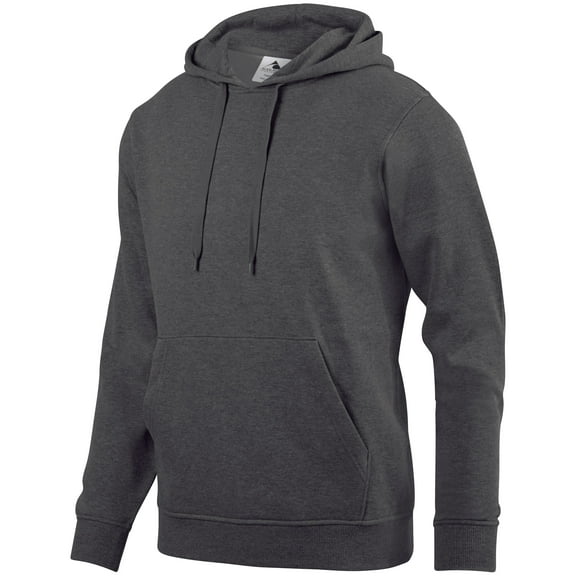 Augusta Sportswear Casual Teen Hoodie Neck Sweatshirt Male Carbon Heather M