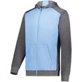 thumbnail image 1 of Augusta Sportswear Columbia Blue/ Carbon Heather 11557 M, 1 of 1