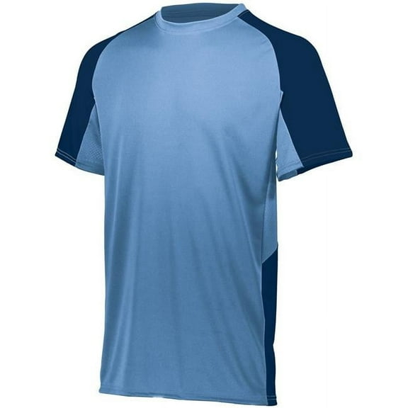 Augusta Sportswear - Youth Cutter Jersey - Color - Columbia Blue/ Navy - Size - XL