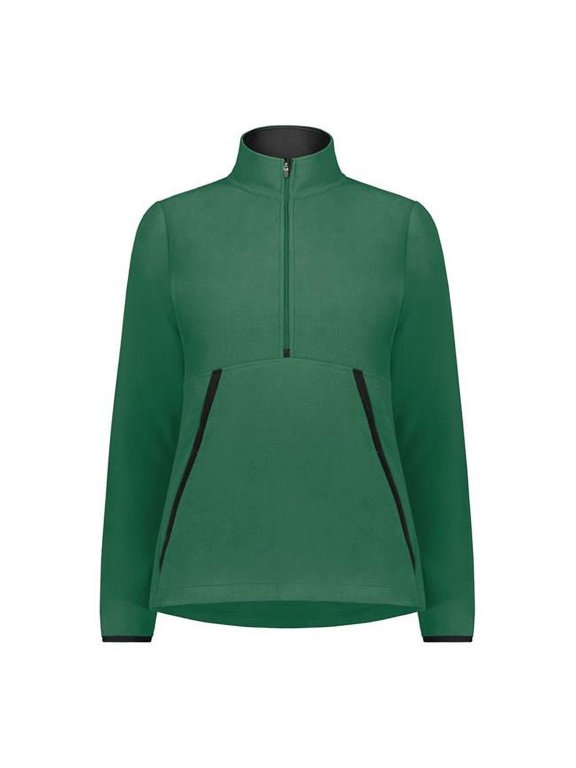 6857Ladies Polar-Fleece 1/2 Zip Pullover
