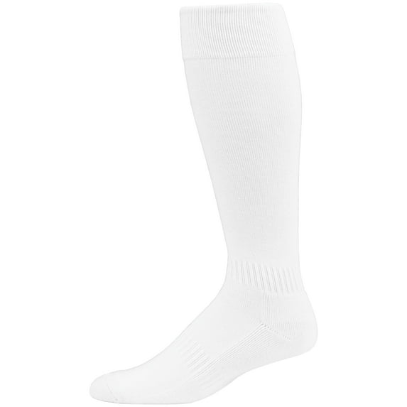 Augusta Sportswear Elite Multi-Sport Socks Size S Color Whites