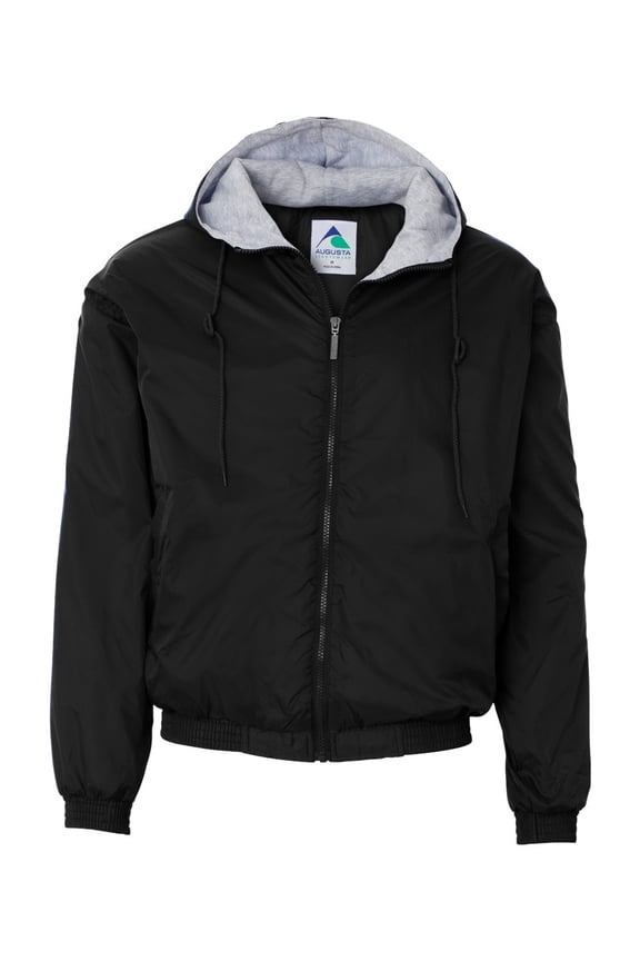 Fleece Lined Hooded Jacket