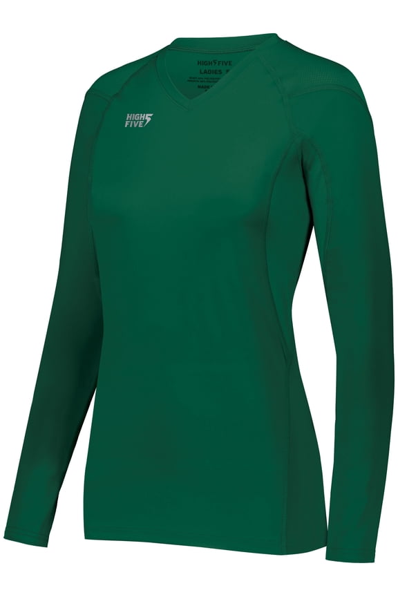 Augusta Sportswear Girl's Truhit Long Sleeve Jersey