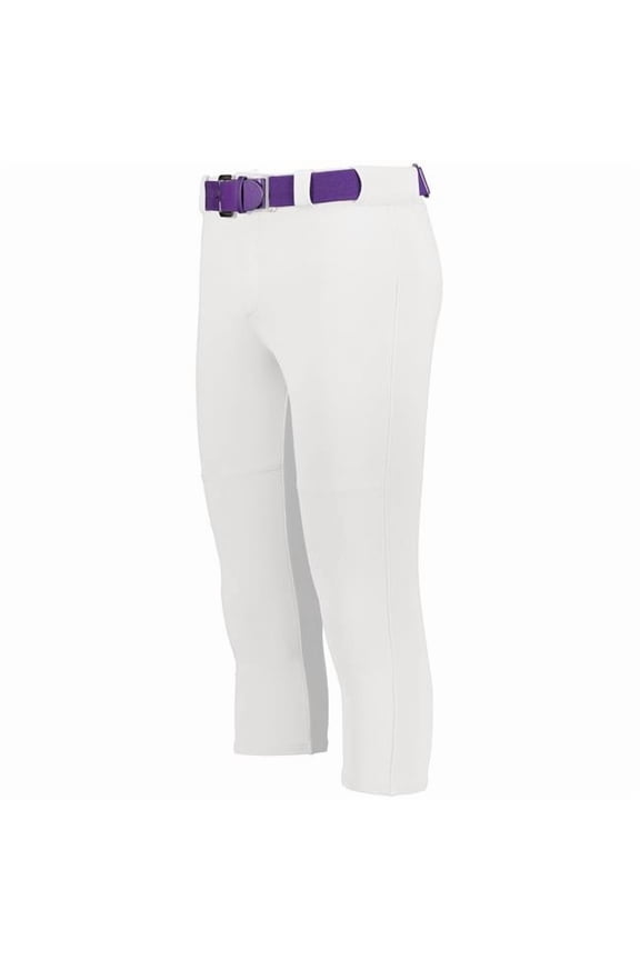 6971.005.M Girls Gamer Classic Softball Pant, White - Medium
