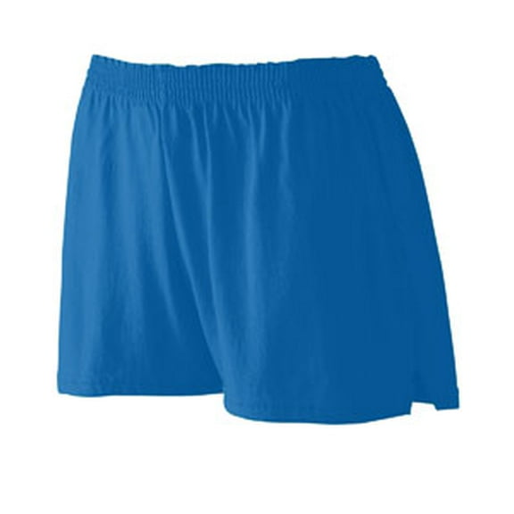 Augusta Sportswear Girls Trim Fit Jersey Short, Royal, Small