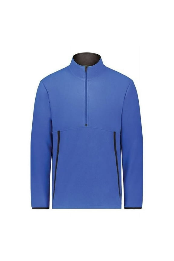 B29434132 Eco Revive Youth Polar Fleece Quarter-Zip Pullover, Graphite - Extra Small