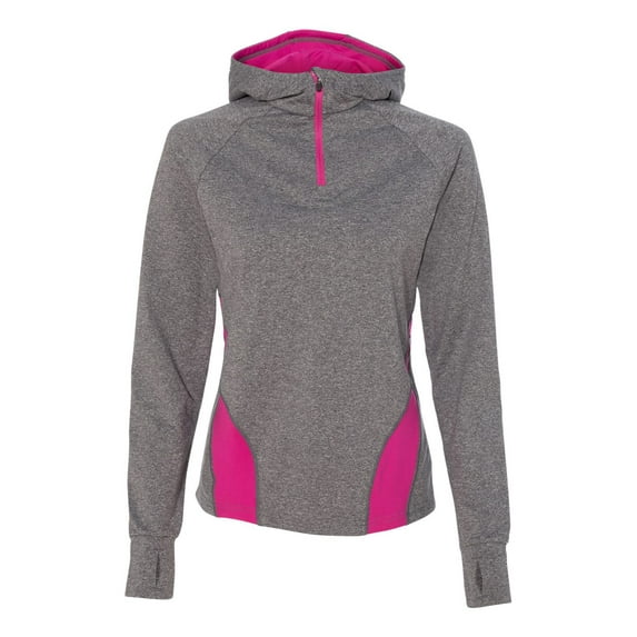 Augusta Sportswear Graphite Heather/ Power Pink 4218 M