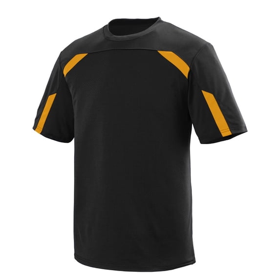 Augusta Sportswear L Avail Crew Black/Gold 1000